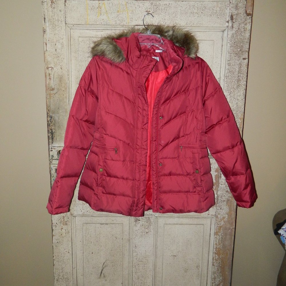 Larry Levine Down Puffer Jacket Coat Size XL